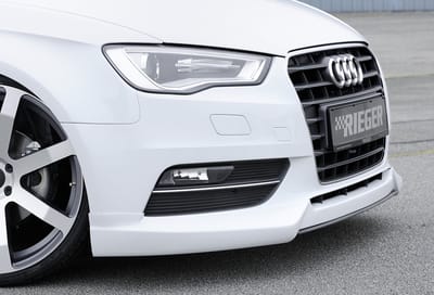 RIEGER - FRONT PERFORMANCE SPOILER LIP - AUDI A3 8V before facelift - PRIMER