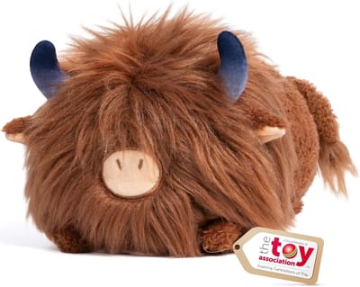 Schotse Hooglander Pluche Knuffel 40cm Zacht Dier Speelgoed voor Kinderen