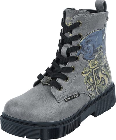 Harry Potter Kids - Hufflepuff Unisex Kinderlaarzen - grijs - EU 31