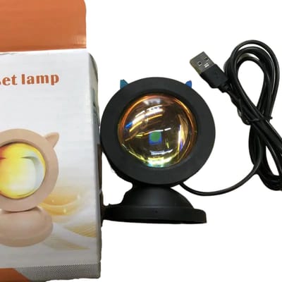 Nivard Sunset Lamp - Projection Lamp - Projector - Zonsondergang - Zon Lamp - Golden Hour lamp - Tiktok