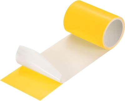 Reparatietape Set - Waterdichte Plakstrips - Opblaasbaar Repareren - Zelfklevend TPU Materiaal - 15 Meter Rol - Geel