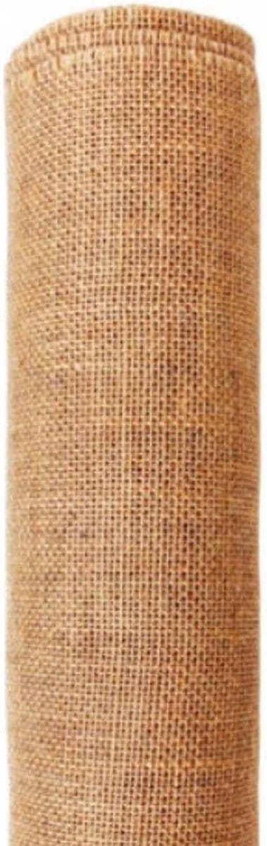 Juteweefsel - Natuurlijk textiel - Planten beschermen - Ademend en biologisch afbreekbaar - 499999 cm - Natuurlijk beige