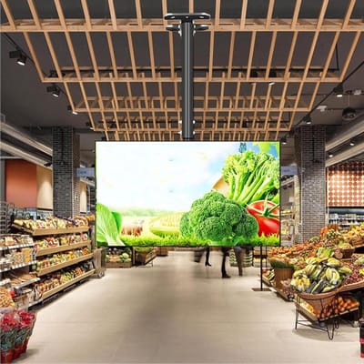 Tv Beugel - Muursteun Plafondsteun - Tv Ophangen - In Hoogte Verstelbaar - 37-85 Inch - Zwart