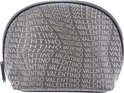 VALENTINO Toilettas Samosa Cosmetic Case Nero / Grigio Zwart