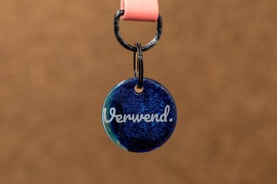Crackerjack hondenpenning - Fun tag - Verwend. - slijtvast - moddervast - uniek - leuk als cadeau