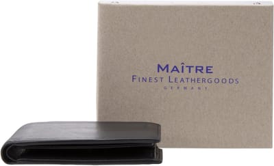 Maître Portemonnee Hundsbach Wolfram Billfold Black Zwart