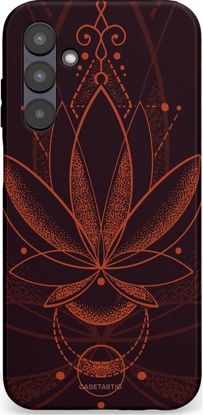 Casetastic Hoesje Geschikt voor Samsung A25 - Stijlvolle Beschermende Duo-layer Case - Lotus Groei
