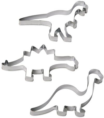 BrandNewCake Uitsteekvormpjes Dinosaurus Set/3