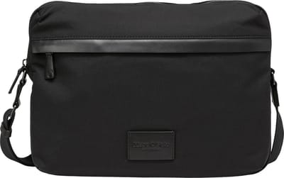 Marc O'Polo Schoudertas met laptopvak Crossbody Bag Black Zwart