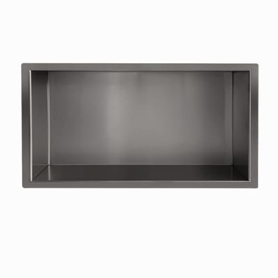 Sanifun Demir inbouwnis 300 x 600 x 100 gunmetal
