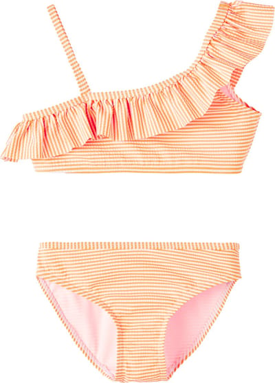 NAME IT NKFZILINE BIKINI BOX Meisjes Zwemkleding - Maat 110/116