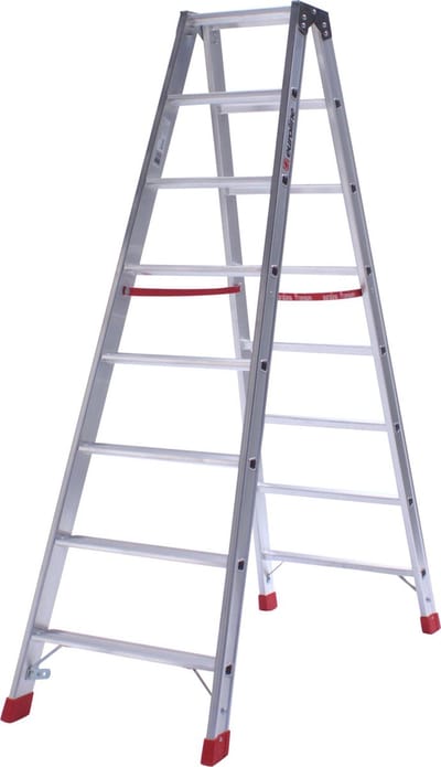 Euroline Dubbele Trap - 2x8 treden