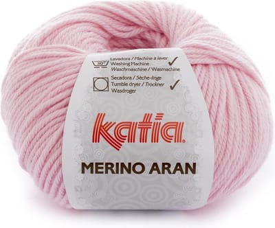 Katia Merino Aran - 67 roze - Merinogaren
