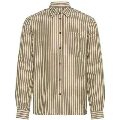 Shirt met lange mouwen Solid Roydon stripe
