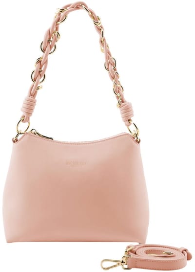 SEIDENFELT MANUFAKTUR schoudertas Sundby Crossbag Tulle Pink roze