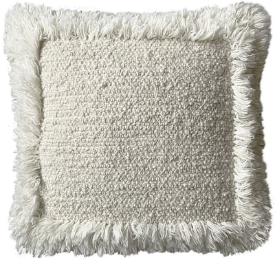 Malagoon Eboya offwhite cushion 50x50 100% Wool