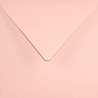 Gladde roze enveloppen A5 - 153 x 153 mm - 25 stuks - NK natgelijmde - 90 gram - Burano - Netuno