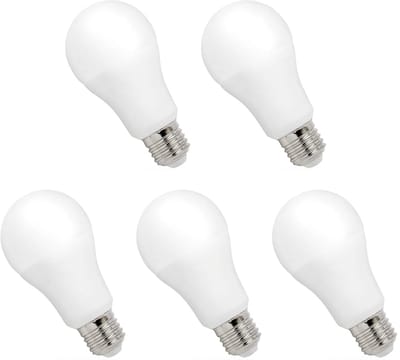 Spectrum LED Lamp E27 11.5W - 230V - 1150 Lumen - 4000K Neutraal Wit - Natuurlijk Licht - Energiezuinig - 5 stuks
