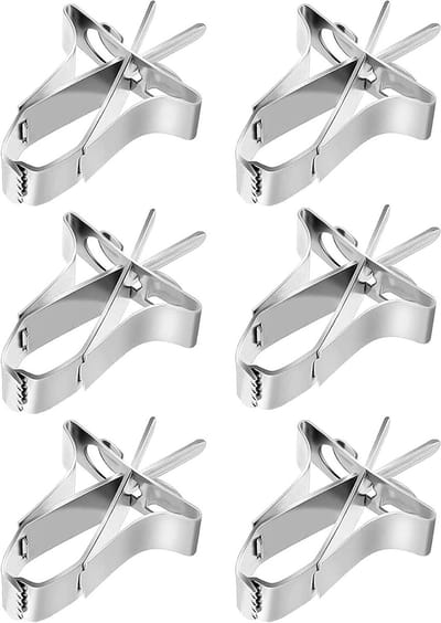 Allecto Plus - Vogels Voedsel Houder met Voedsel Clip voor Papegaaien en Hamsters - 5 stuks