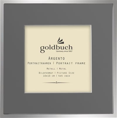 Goldbuch - Fotolijst Argento - Zilver - 10x10 cm