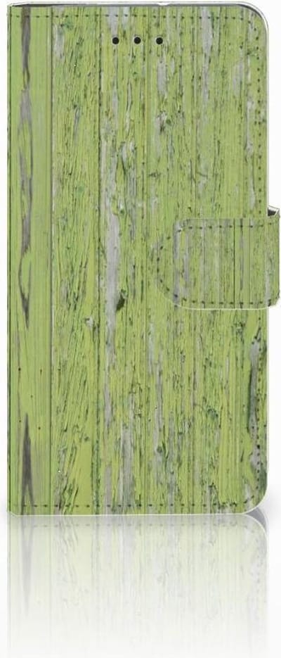 Motorola Moto G7 Play Book Style Case Green Wood