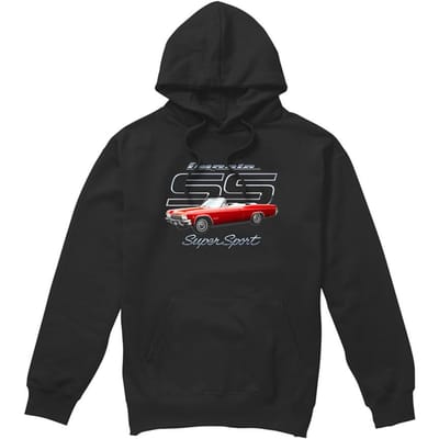Chevrolet Unisex Volwassen Impala SS Hoodie XL