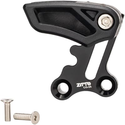 Mountainbike kettinggeleider aluminiumlegering directe montage E-type kettingkast voor 26T tot 36T Single 1X zwart
