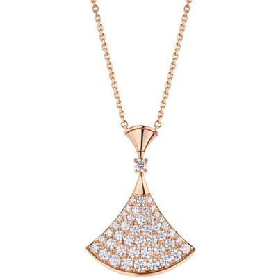 Boutique S925 Sterling Zilver Waaier Vormige Hanger Rok Ketting Dames High-end Luxe Mode Sieraden 45cm beige