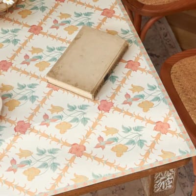 Tafelkleed - Tafelbeschermer - Eettafel Decoratie - Waterdicht Oliebestendig - 60x120cm - Bloemenprint