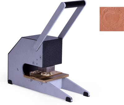 Posta PLP Stempelpers voor leder, 40x40mm