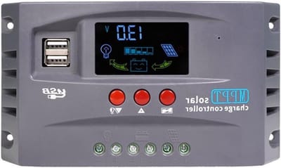 Solar Charge Controller - Zonnepaneel Regulator - Energie Beheer - MPPT Technologie - 12V 24V 50V - Grijs