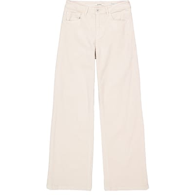 Garcia celia 249 wide corduroy broek gebroken wit