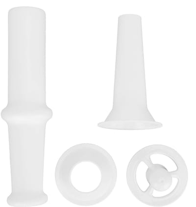 Dailygoods- Vleesmolen Universeel - Voedselduwer - Worstvulmondstuk - Kubbe-bijlage - Slager Set - Materiaal ABS - Vleesvermaler