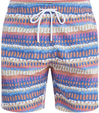 Blackspade Badeshorts Short Print mit kurzem Bein