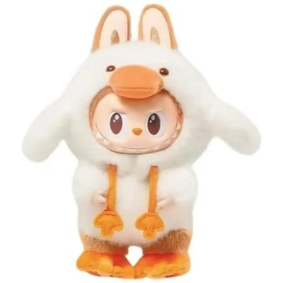 Labubu Knuffel Eend Kleding Schattig Origineel Op Maat Haak Breien Outfit Voor De Monsters Bos Sprookjes Serie Pop