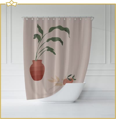 ATTREZZO® Douchegordijn Bibi - 150x180 cm