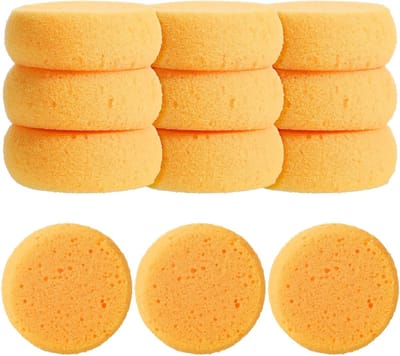12 Stuks Rond Kunstschilder Spons, Absorberende Spons voor Schilderen, Creatieve Klus- en Hobbyprojecten, Perfect voor Kunstenaars en Kleien