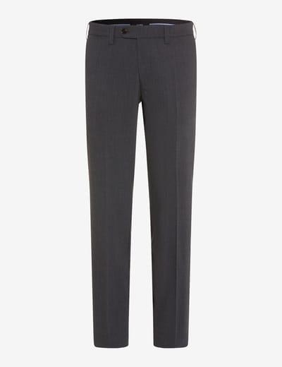 Eurex Heren Flatfrontbroek  Style JAN MID GREY, mediumgrijs, maat 58