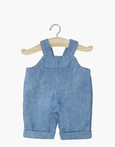 Minikane Poppenkleding Tuinbroek Antoine Blauw 34 cm