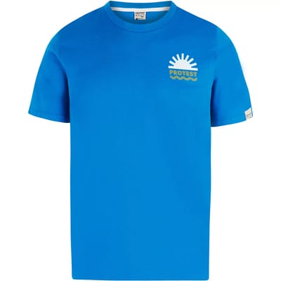 Protest PRTRenhold - T-shirt Heren - Korte mouwen - Ronde hals - Normale pasvorm - Crème