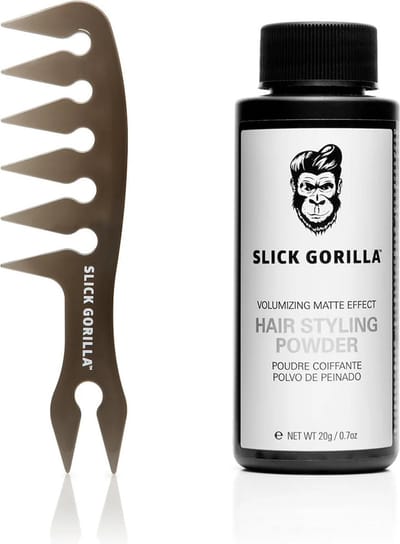 Slick Gorilla Hair Styling Powder 20 gr. + Texture Comb