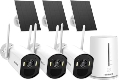 Buitencamera Set - Beveiligingscamera's Wifi - Huis Beveiligen - Zonder Abonnement - 4MP HD Resolutie