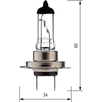 Motorlamp Bosma H7 Px26d