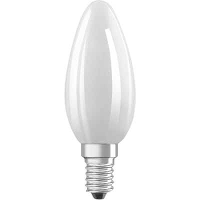 Osram LED Classic E14 Kaars Filament Mat 1.2W 255lm - 840 Koel Wit | Vervangt 25W