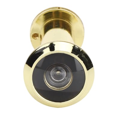 Dailygoods- Veiligheidsdeurkijker 220 Graden Kijkhoek - Antidiefstal - Duurzaam - Eenvoudig te Installeren - Geschikt voor Deurdikte 55-90 mm - Robuuste Kijkerafdekking - Deurkijker