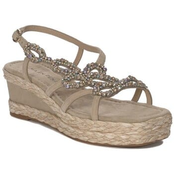 Sandalen met sleehak ALMA EN PENA V241009