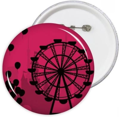 Ronde Pins Badge - Kleding Decoratie - Persoonlijke Stijl - Krasbestendig Mylar - 2.5 cm - Multicolor