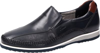 Sioux - HAJOKO-700 - Instappers - Kleur: Blauw - Maat: 46.5