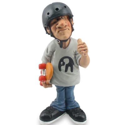 Beroepen beeldje sport skater - skateboard Warren Stratford
