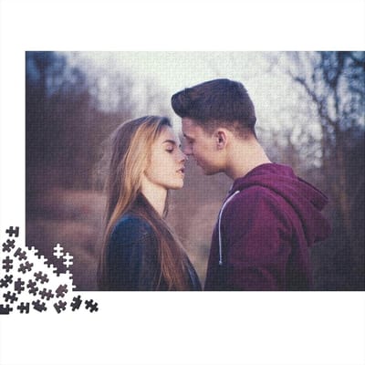 Gepersonaliseerde Puzzel - Foto Puzzel - Ontspannende Hobby - Inclusief Bonus Poster - 1000 Stukjes - Meerdere Kleuren